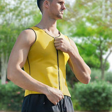 Cargar imagen en el visor de la galería, Chaleco deportivo para hombre efecto sauna "Spa Feeling"